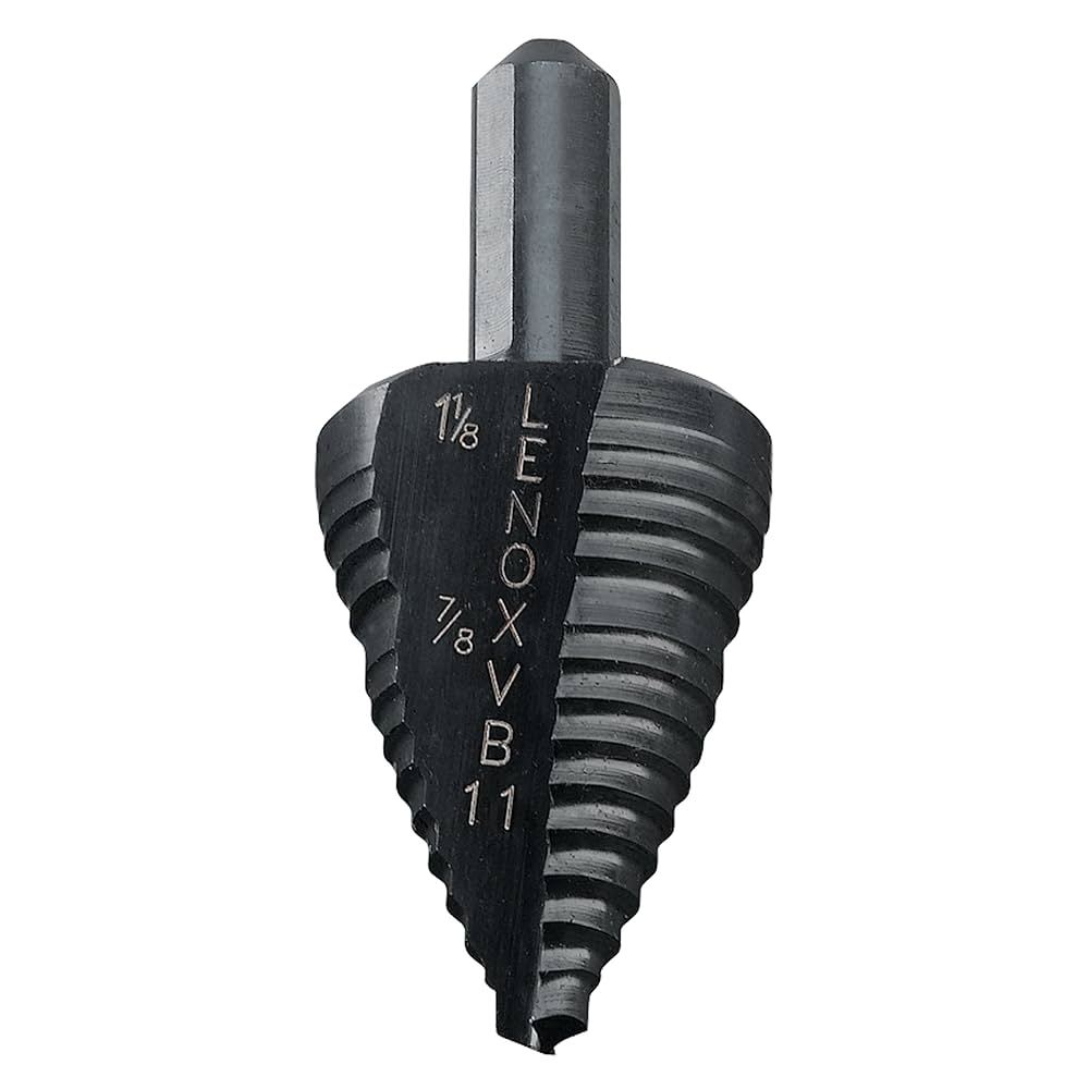 Amazon.com: LENOX Step Drill Bit, 7/8 to 1-1/8 Inch